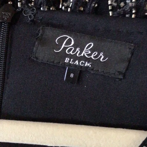 Parker Black sequin Dress, 8 - Picture 5 of 11